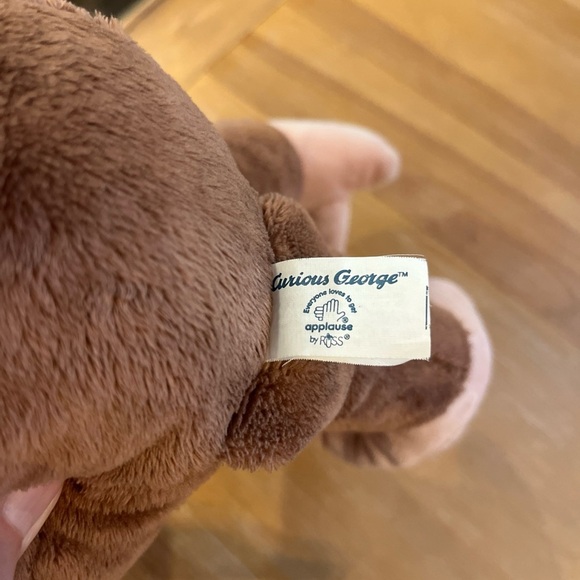 Applause Sitting Curious George Plush - Picture 7 of 8